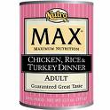 Max Dog Food-Canned Chicken Rice Turkey